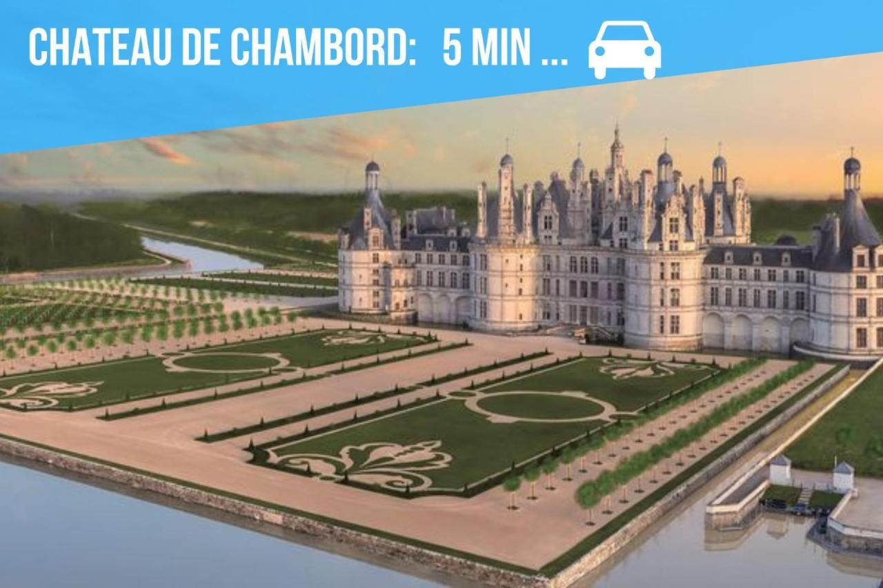 Caporizon-L'Atelier-Aux Portes Du Chateau De Chambord Saint-Claude-de-Diray Zewnętrze zdjęcie